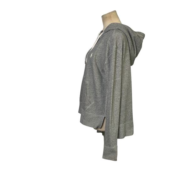 Polo Ralph Lauren gray long sleeves full zip hoodie jacket size Medium - Picture 8 of 12